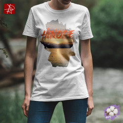 Camiseta Ecológica Hinode | Amanecer Japonés Sostenible