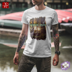 Camiseta Ecológica Shinrin-yoku | Terapia Forestal Japonesa