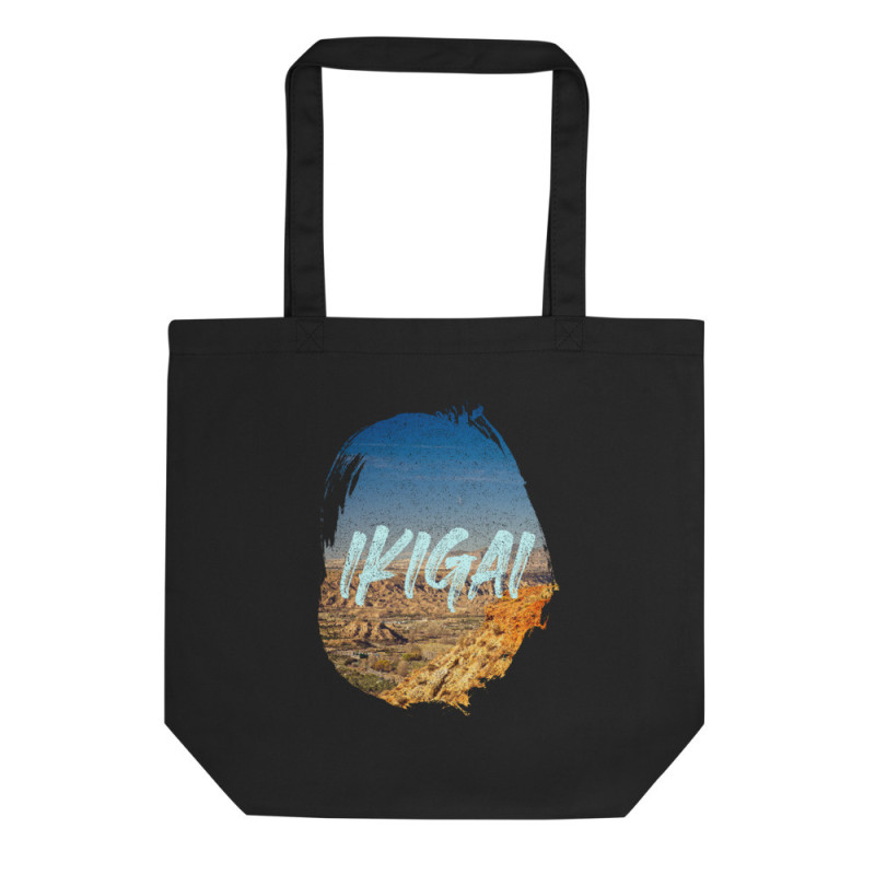 Bolsa Tote Ikigai | Diseño Circular Desértico | 100% Eco-friendly