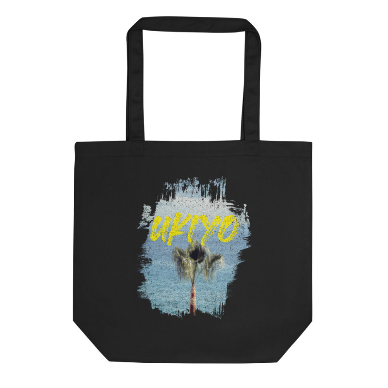 Ukiyo Palm Paradise Organic Cotton Tote Bag|ADNW LTD