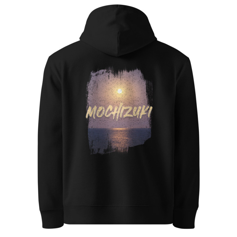 Mochizuki Organic Cotton Hoodie - Moonlit Ocean Design|ADNW LTD