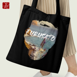 Bolsa Tote Furusato | Diseño Playa Vintage | 100% Eco-friendly