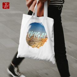 Bolsa Tote Ikigai | Diseño Circular Desértico | 100% Eco-friendly