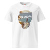 "Furusato Coastal Memories" Unisex Organic Cotton T-Shirt – Japanese-Inspired Design|ADNW LTD