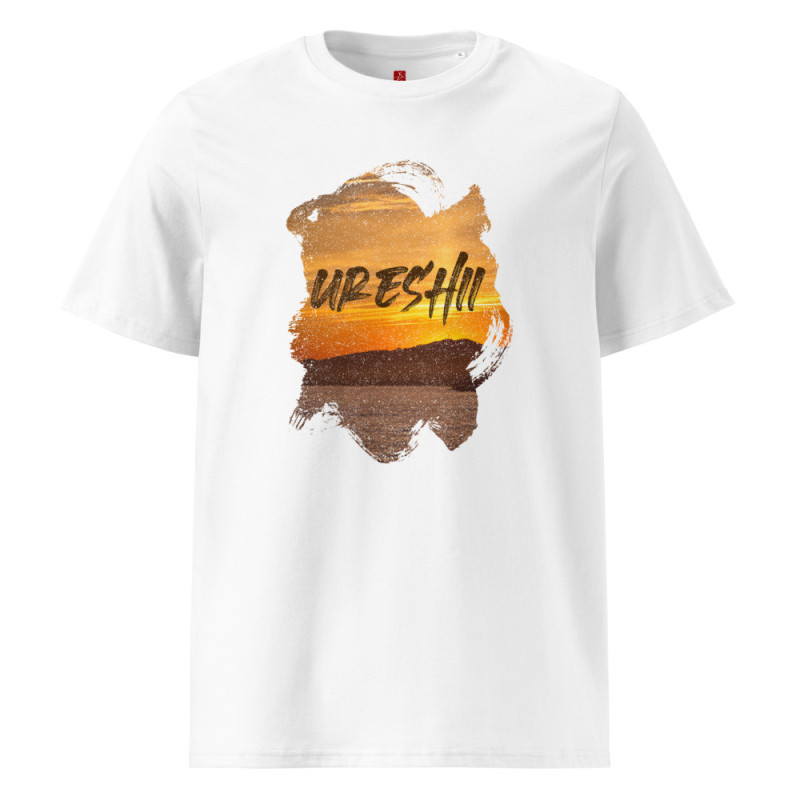 Ureshii Sunset Happiness T-Shirt - GOTS Organic Collection|ADNW LTD