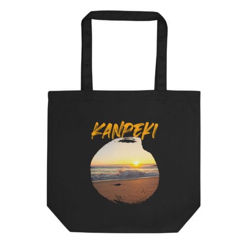 Embrace perfection with our Kanpeki Tote Bag. ‘Kanpeki’ means ‘perfect’ in Japanese. 100% organic cotton, perfect for the perfectionist and sustainable lifestyle.