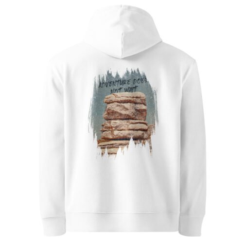 <p class="p1">Reconnect with nature in our unisex organic cotton hoodie, featuring the <b>“Offline is the New Luxury”</b> quote and mountain design. GOTS certified, ideal for eco-conscious adventurers.</p>